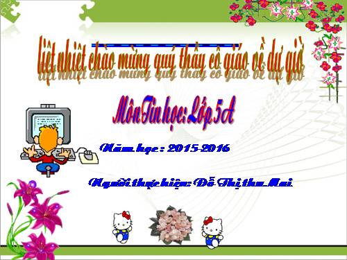 Nhân một số thập phân với một số tự nhiên