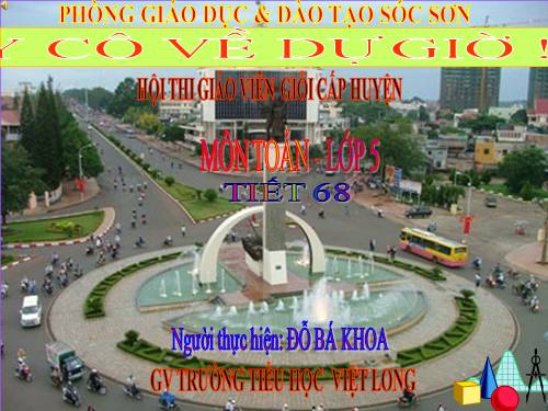 Chia một số tự nhiên cho một số thập phân