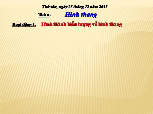 Hình thang