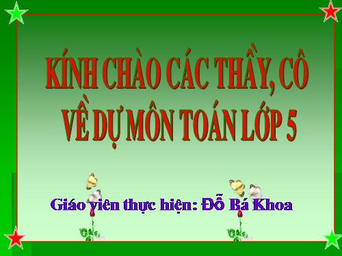 Số thập phân bằng nhau