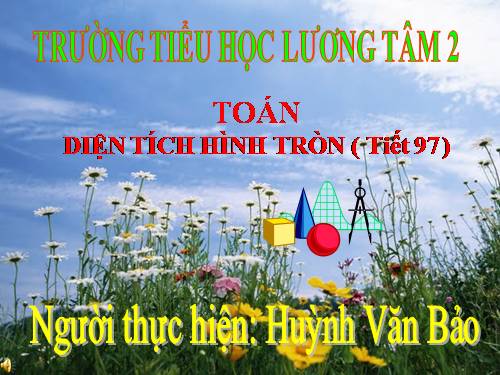 Diện tích hình tròn
