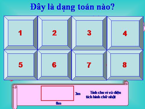 Một số dạng bài toán đã học