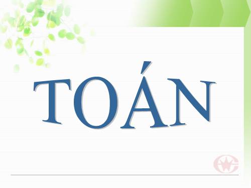 Ôn tập về đo thời gian