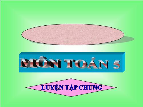 Ôn tập về đo diện tích và đo thể tích (tiếp theo)