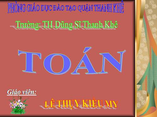 Ôn tập về đo thời gian