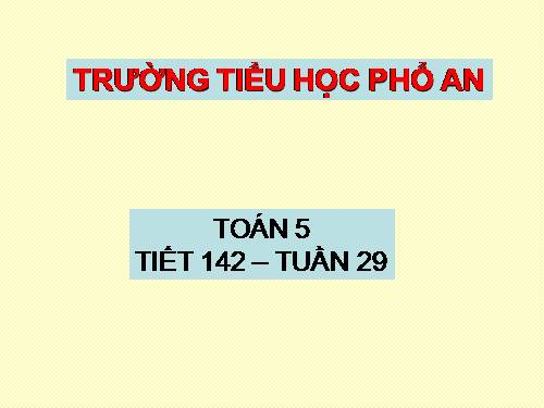 Ôn tập về số thập phân
