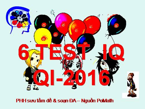 6 TEST IQ  Q1 2016