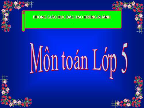 Giải toán về tỉ số phần trăm (tiếp theo)