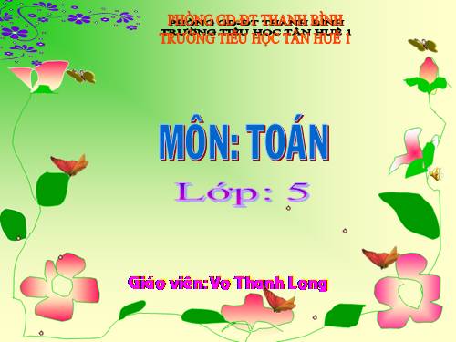 Giải toán về tỉ số phần trăm