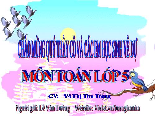 Hình hộp chữ nhật. Hình lập phương