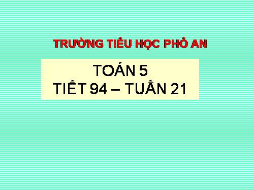 Hình hộp chữ nhật. Hình lập phương