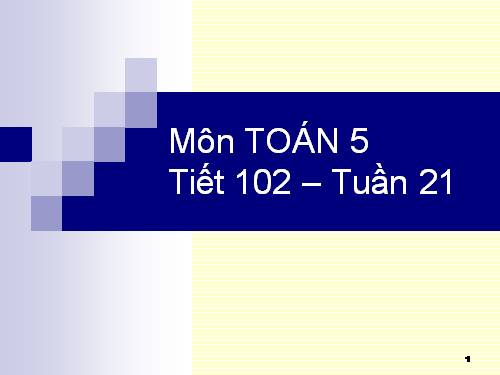 Luyện tập về tính diện tích