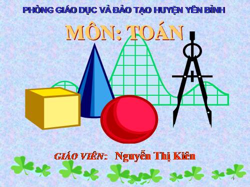Hình hộp chữ nhật. Hình lập phương