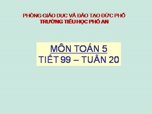 Luyện tập chung Trang 100