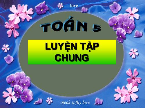 Luyện tập chung Trang 95