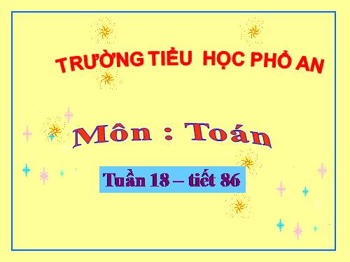 Diện tích hình tam giác