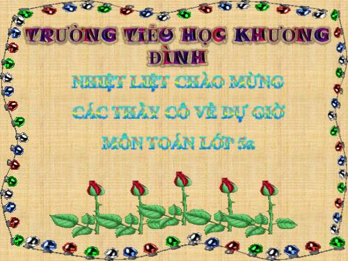 Giải toán về tỉ số phần trăm