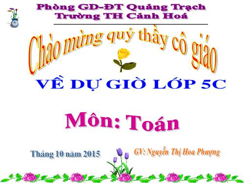 Khái niệm số thập phân (tiếp theo)