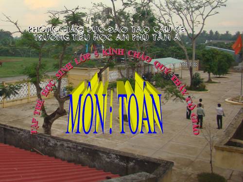 Nhân một số thập phân với một số thập phân