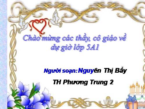 Nhân một số thập phân với một số thập phân