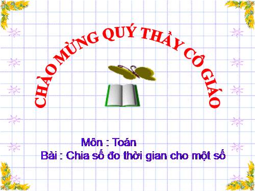 Ôn tập về đo thời gian