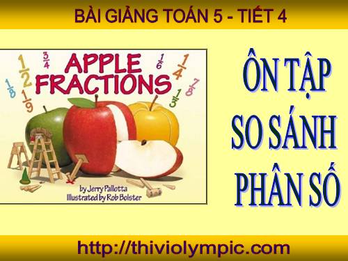 Ôn tập: So sánh hai phân số (tiếp theo)