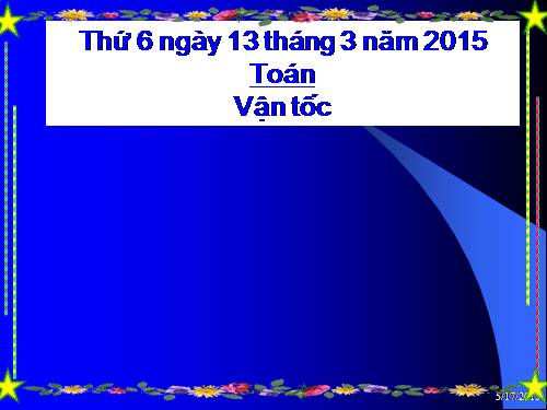 Vận tốc