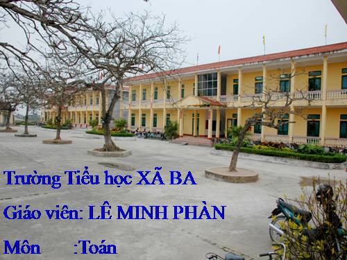 Chia một số tự nhiên cho một số thập phân