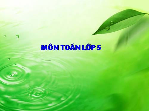 Giải toán về tỉ số phần trăm (tiếp theo)