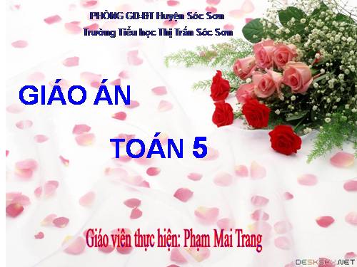 Ôn tập về đo diện tích