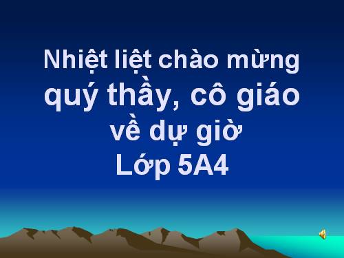 Các Bài giảng khác thuộc Chương trình Toán 5