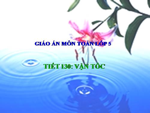 Vận tốc