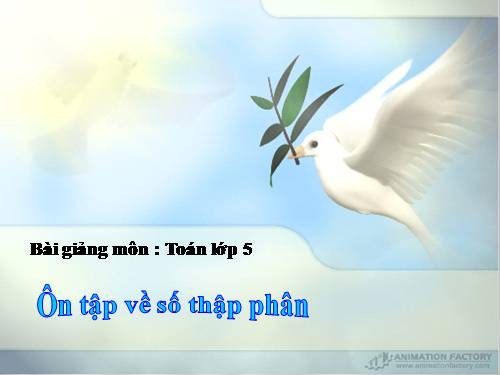 Ôn tập về phân số