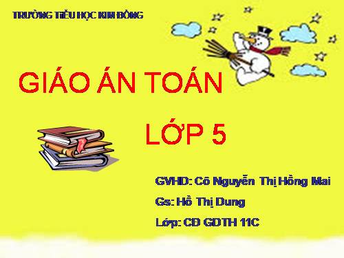 Ôn tập về đo diện tích