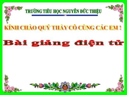 Các Bài giảng khác thuộc Chương trình Toán 5