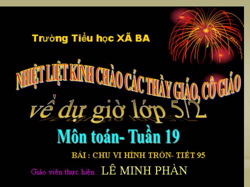 Diện tích hình tròn