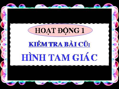 Diện tích hình tam giác