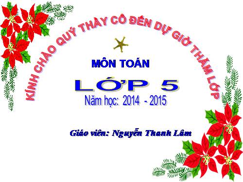 Giải toán về tỉ số phần trăm (tiếp theo)
