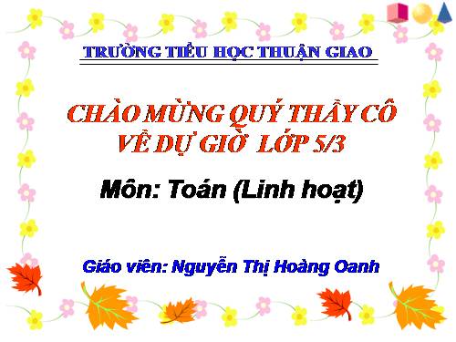 toán linh hoạt