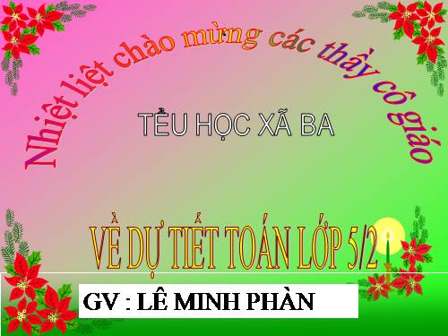 Viết các số đo độ dài dưới dạng số thập phân