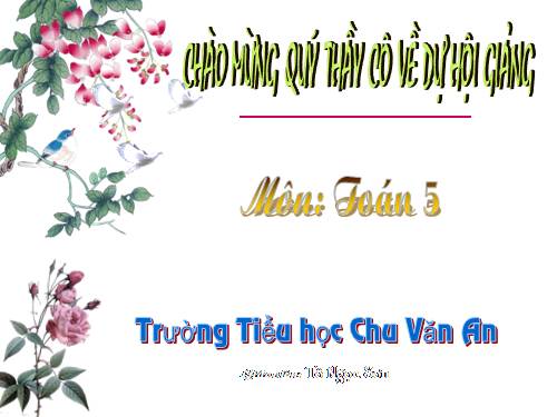 Tổng nhiều số thập phân