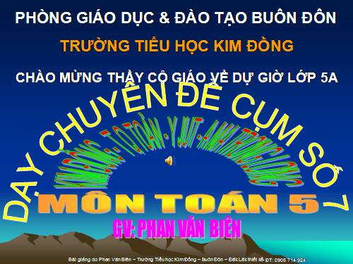 Tổng nhiều số thập phân