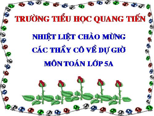 Giải toán về tỉ số phần trăm