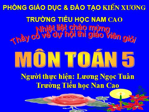 Cộng hai số thập phân