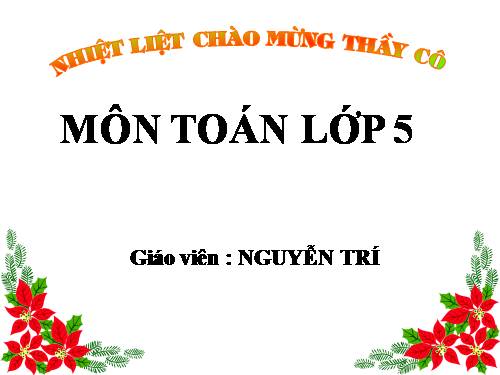 Khái niệm số thập phân (tiếp theo)