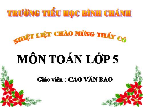 Khái niệm số thập phân (tiếp theo)