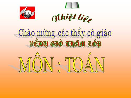 Các Bài giảng khác thuộc Chương trình Toán 5