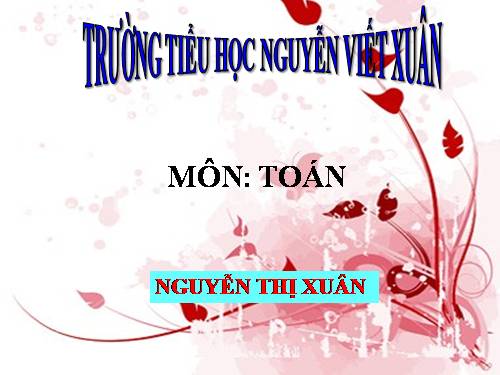 Ôn tập và bổ sung về giải toán