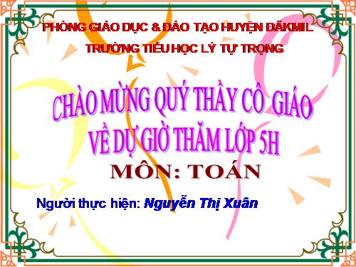 Ôn tập về tính chu vi, diện tích một số hình