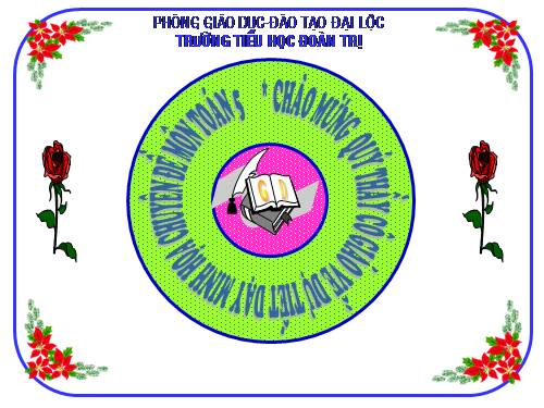 Các Bài giảng khác thuộc Chương trình Toán 5